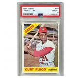 1966 Topps Curt Flood Psa 8