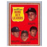 1962 Topps Hr Leaders Mantle/maris