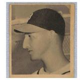 1949 Bowman Baseball Warren Spahn Crease Free