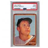 1962 Topps Mickey Mantle Psa 2