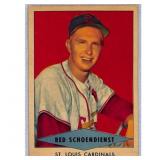 1954 Red Heart Dog Food Red Schoendienst Hof