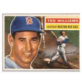 1956 Topps Crease Free Ted Williams