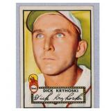 1952 Topps Baseball Dick Kryhoski Crease Free