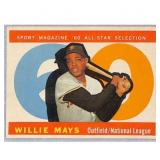 1960 Topps Hi Grade Willie Mays All Star