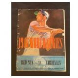 1946 World Series Program Red Sox Vs. Cardinals