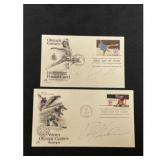 (2) 1980 Olympics Signed 1st Day Covers