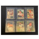 (10) 1952 Bowman Baseball Cards