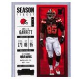 2017 Contenders Miles Garrett Rookie