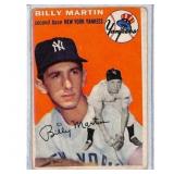 1954 Topps Billy Martin Vg