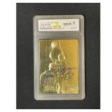 1996 Fleer 23kt Gold Purple Auto Kobe Bryant Rc