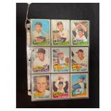 (49) 1964/1965 Topps Baseball Cards