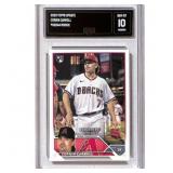 2023 Topps Update Corbin Carroll Rc Gma 10