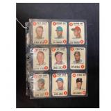 (9) 1968 Topps Game W/ Hofs Baseball Cards