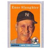 1958 Topps Enos Slaughter