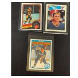 (3) Vintage Hockey Rookie Cards