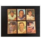 1962 Topps Baseball Cards (52) W High Numbers