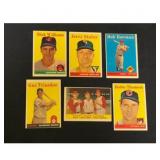 1958 Topps Baseball Card Lot Of (31)