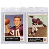 (2) Vintage Philadelphia Football Hof