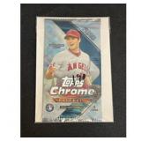 2018 Topps Chrome Baseball Unopened Wax Pack