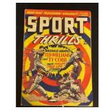 1950 Sports Thrills 10 Cent Comic Williams/cobb