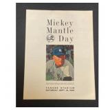 (6) Pieces Of Mickey Mantle Memorabilia