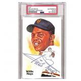 Willie Mays Cut Autograph Psa Dna