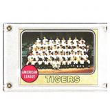 1968 Topps Detroit Tigers Team Card