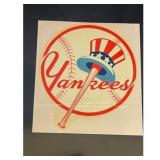 Vintage Ny Yankees Iron On Transfer