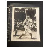 Vintage Babe Ruth 8x10 Photo