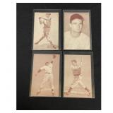 (8)1947-66 Baseball Exhibit Cards