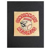 Vintage Cincinnati Red Legs Iron On Transfer