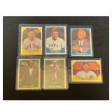 (15) 1960 Fleer Baseball Hof Cards