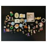 Large lot of Pins and Brooches