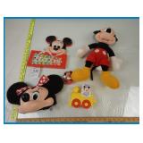 ASSORTED MICKEY MOUSE ITEMS