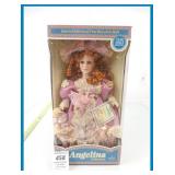 NEW IN BOX - 2003 ANGELINA FINE PORCELAIN DOLL