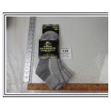 NEW-WELLS LAMONT LARGE COTTON BLEND WORK SOCKS