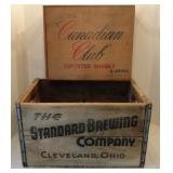 Standard Brewing Cleveland Wood Crate