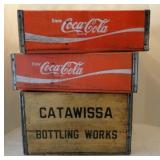 Wooden Coke Crates