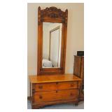 2 Drawer Chest & Tall Mirror