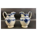 Furnival Versailles Flow Blue Pitchers