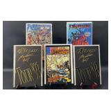 Liefeld & Marat Double Signed Comics