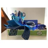 Blue Kitchenware Assortment