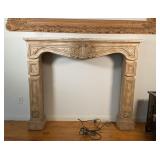 Carved Decorative Mantle