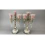 Pair of Vintage  Marble Base Candelabras