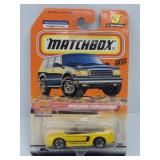 96006 "Mustang Convertible Yellow" Matchbox Car