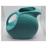 Turquoise Blue Water Pitcher