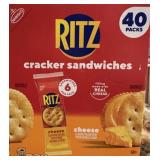 RITZ CRACKER CHEESE SANDWICHES