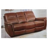 Cheers - Leather Power Reclining Sofa W/USB (In