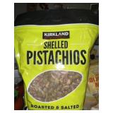 KIRKLAND SHELLED PISTACHIOS ROASTED & SALTED