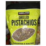 KIRKLAND SHELLED PISTACHIOS ROASTED & SALTED